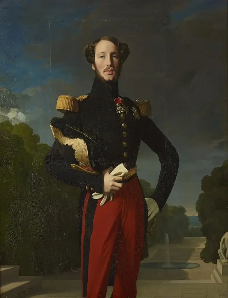 Ferdinand-Philippe-Louis, Duke of Orleans, by Jean Auguste Dominique Ingres