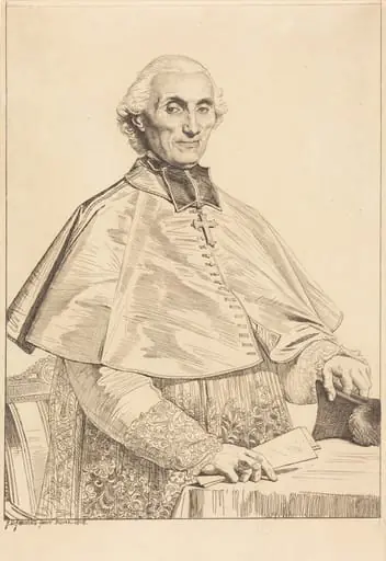 Gabriel Cortois de Pressigny, by Jean Auguste Dominique Ingres