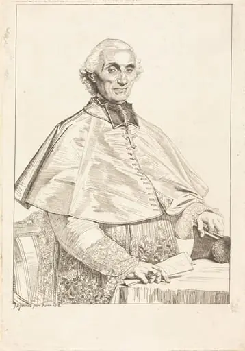 Gabriel Cortois de Pressigny, by Jean Auguste Dominique Ingres