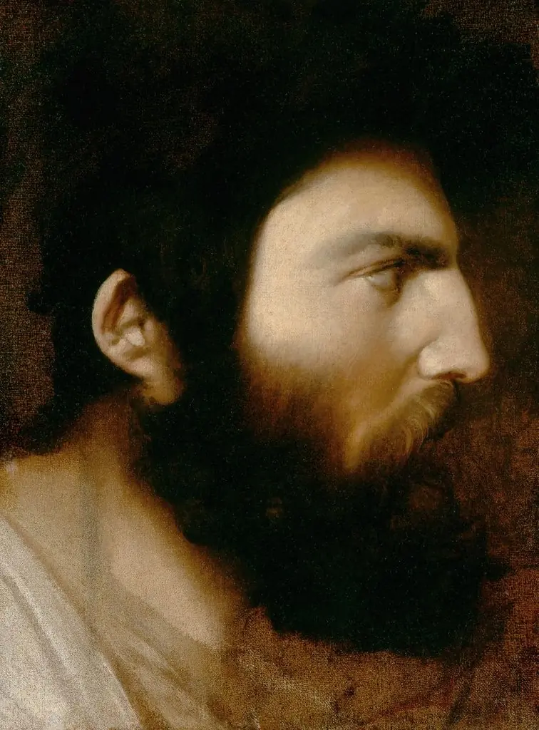 Head of a Bearded Man