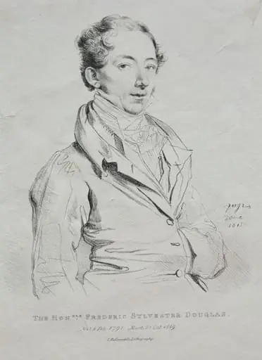 Honorable Frederic Sylvester Douglas, by Jean Auguste Dominique Ingres