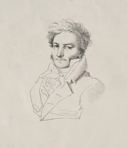 Jacques Marguet de Norvins, by Jean Auguste Dominique Ingres