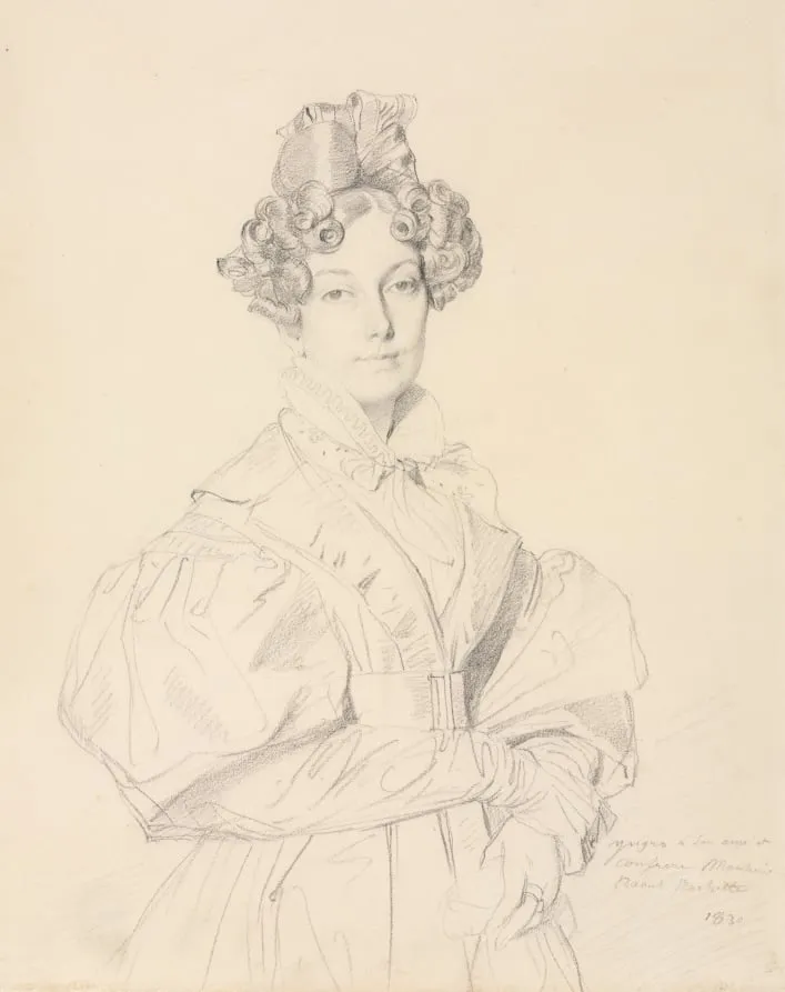 Madame Désiré Raoul-Rochette, by Jean Auguste Dominique Ingres, 1830