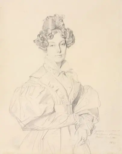 Madame Désiré Raoul-Rochette, by Jean Auguste Dominique Ingres