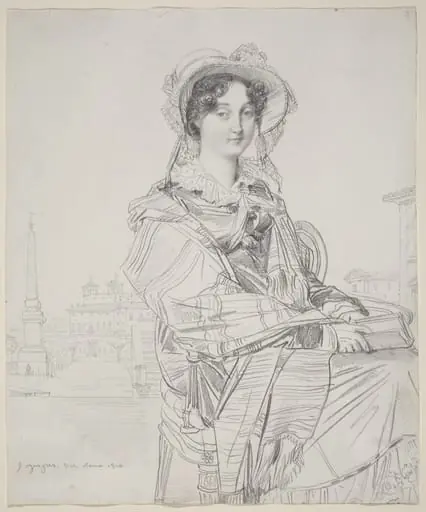 Mrs. Charles Badham, by Jean Auguste Dominique Ingres