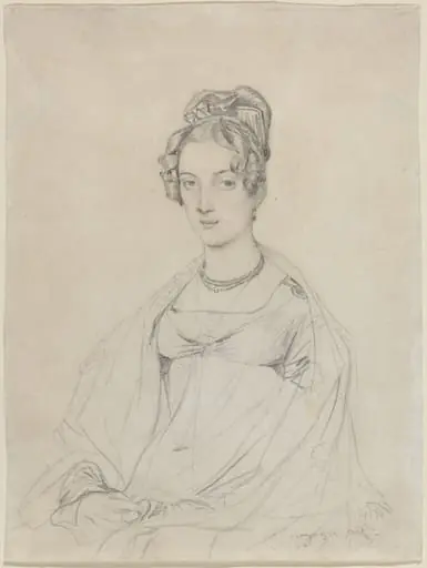 Mrs. Edward Dodwell, by Jean Auguste Dominique Ingres
