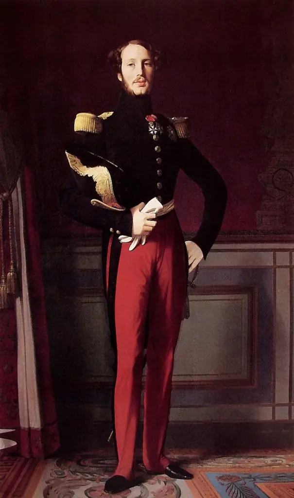 Prince Ferdinand Philippe of Orléans, Duke of Orléans, by Jean Auguste Dominique Ingres