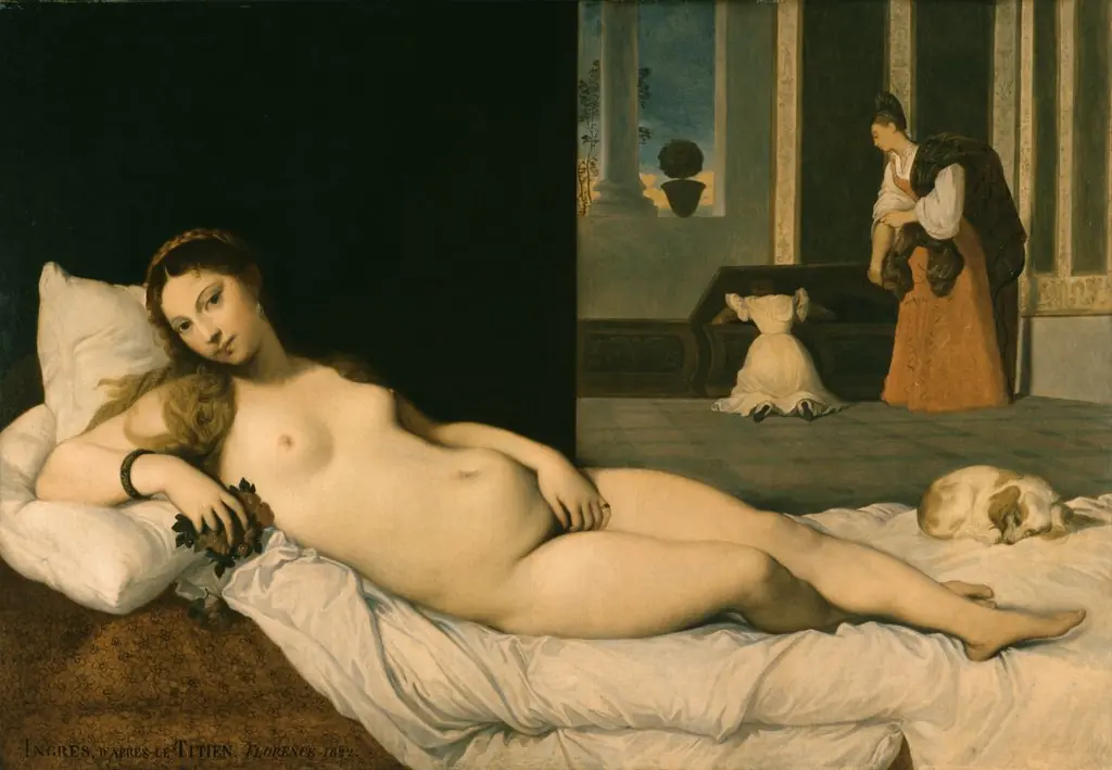 Reclining Venus, by Jean Auguste Dominique Ingres