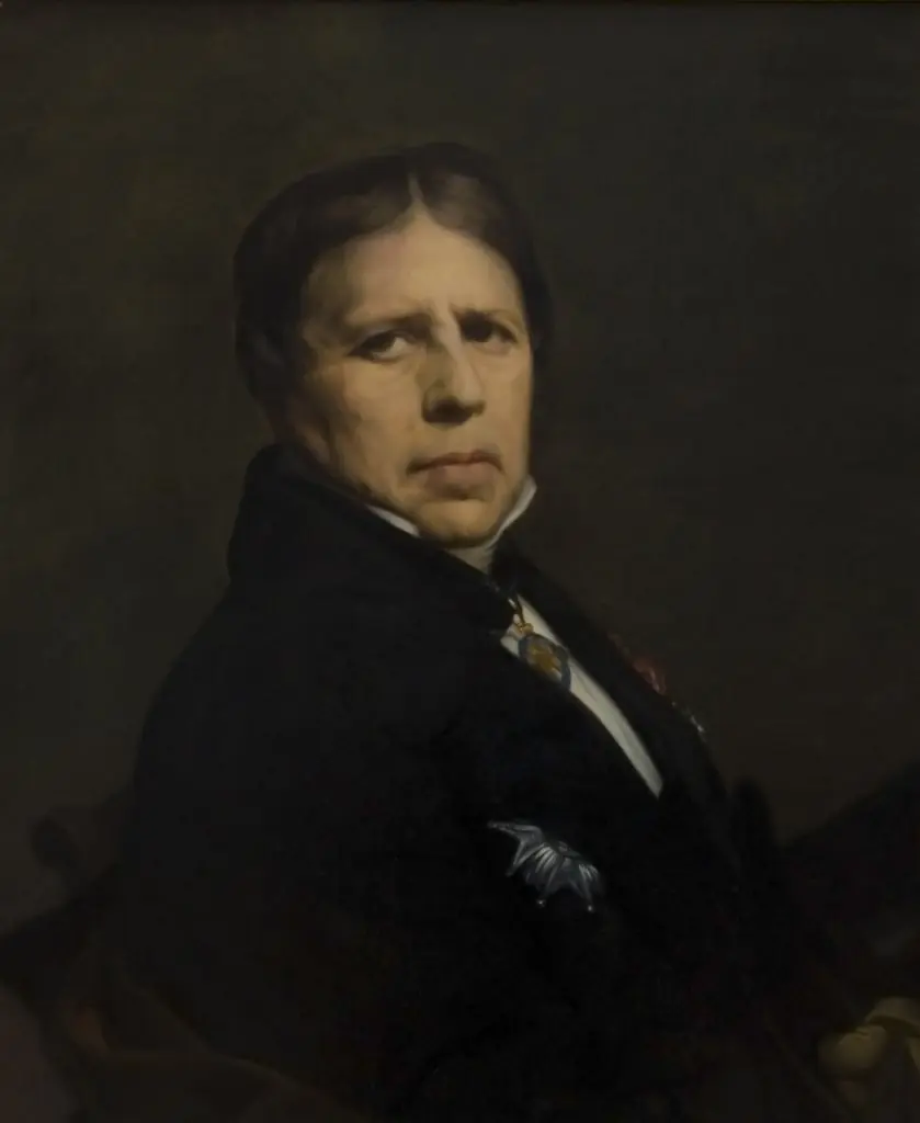 Self-portrait, by Jean Auguste Dominique Ingres