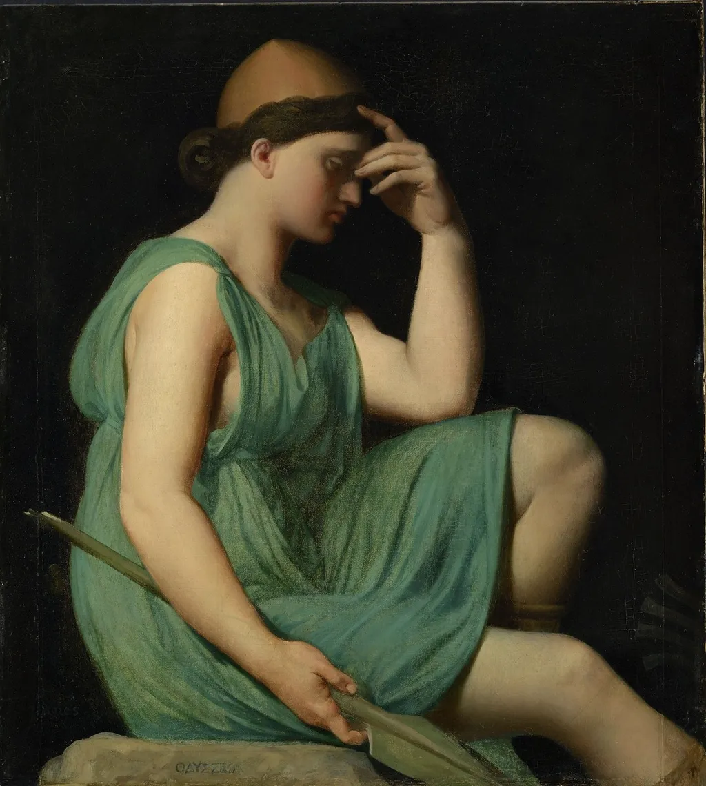 The Odyssey, by Jean Auguste Dominique Ingres, unspecified, 1850