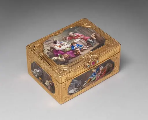 Snuffbox, by Jean-Baptiste Beckers|Mathieu Coiny fils