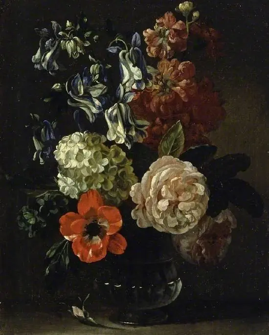 Vase of flowers, by Jean-Baptiste Belin