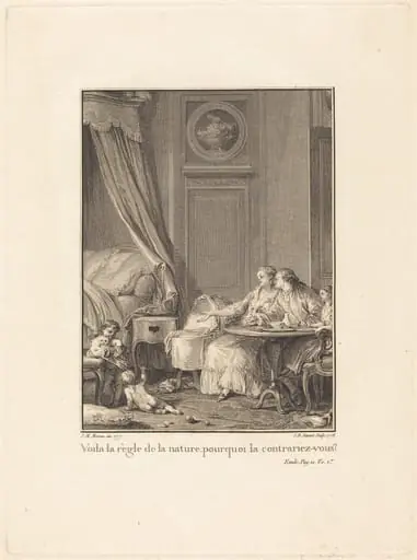 Voilà la règle de la nature, pourquoi la contrariez-vous?, by Jean-Baptiste Blaise Simonet