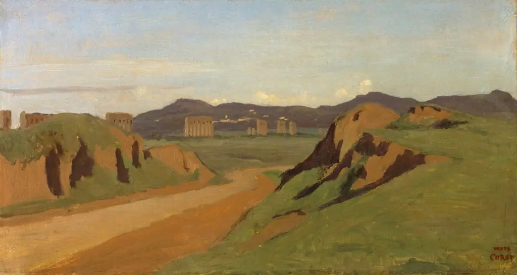 Aqueduct, by Jean Baptiste Camille Corot