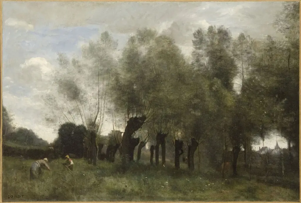 Pollard Willows, by Jean Baptiste Camille Corot