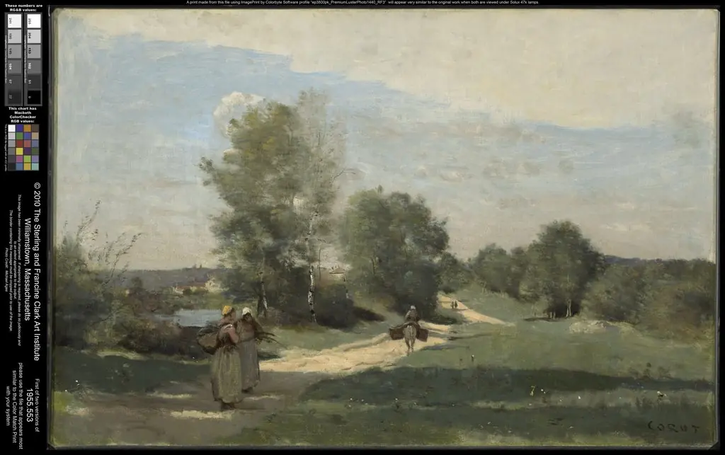 Road by the Water, by Jean Baptiste Camille Corot