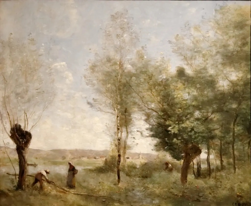 Souvenir of Coubron, by Jean Baptiste Camille Corot