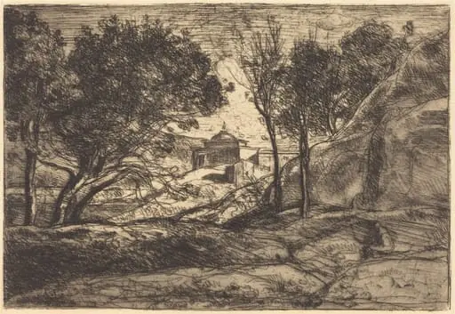 Souvenir of Tuscany (Souvenir de Toscane), by Jean Baptiste Camille Corot