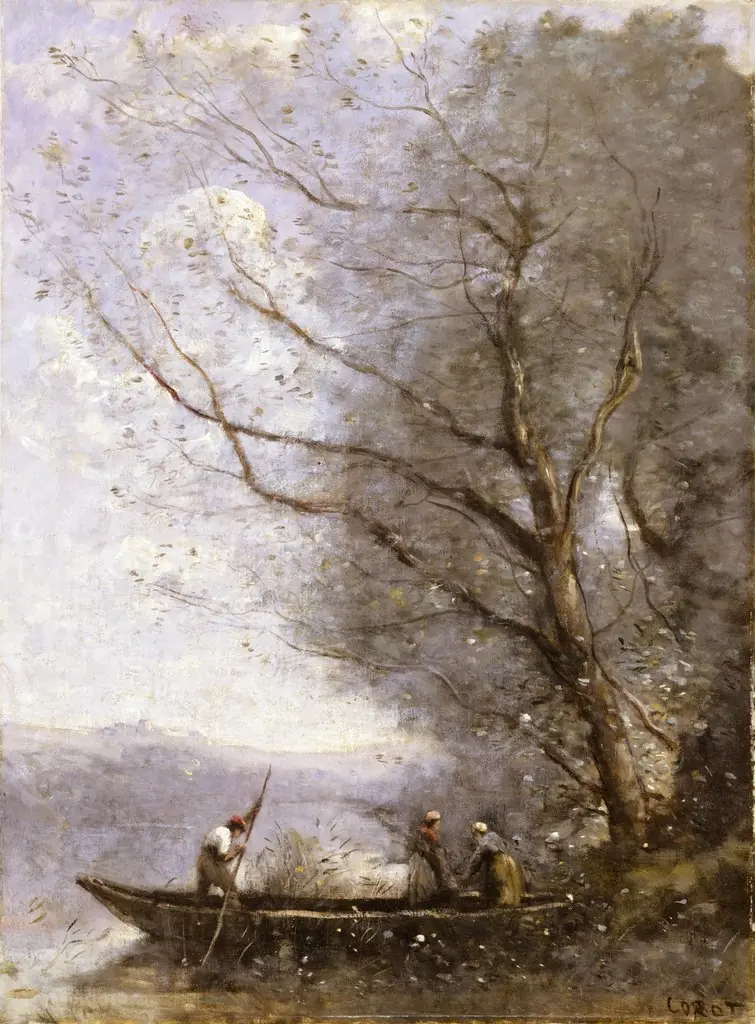 The Ferryman, by Jean Baptiste Camille Corot