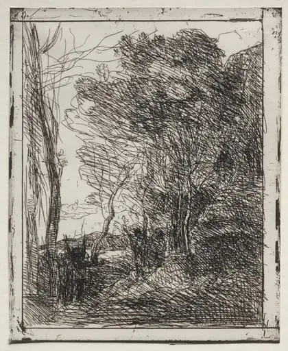 The Gallic Round, by Jean Baptiste Camille Corot