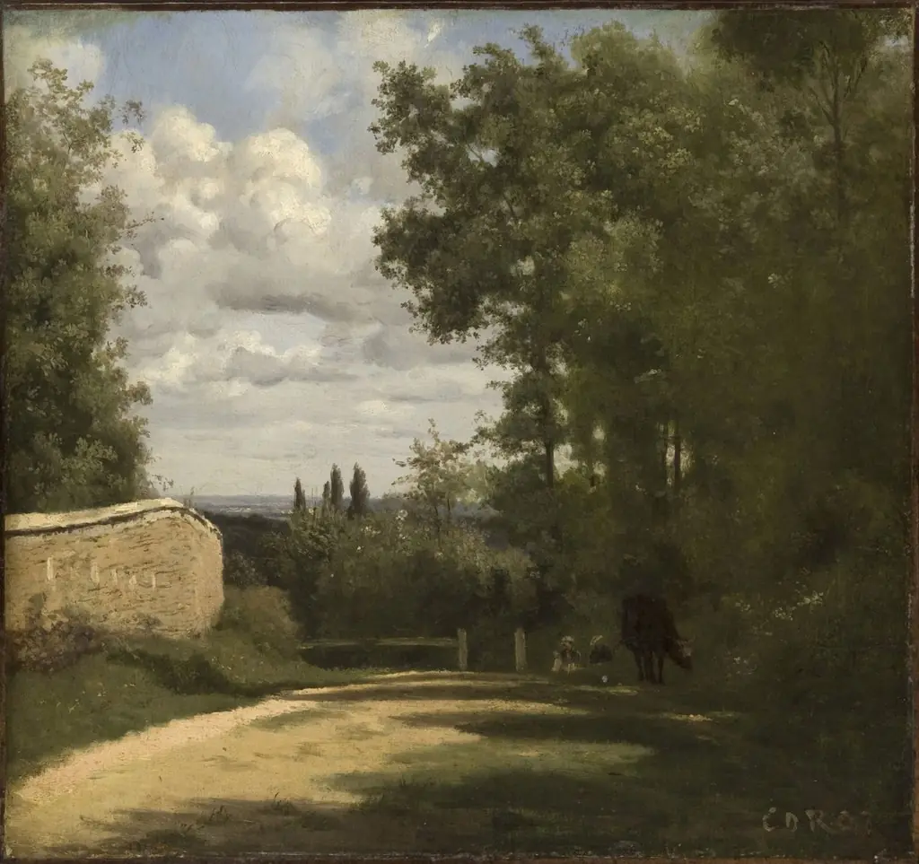 Ville d'Avray, by Jean Baptiste Camille Corot