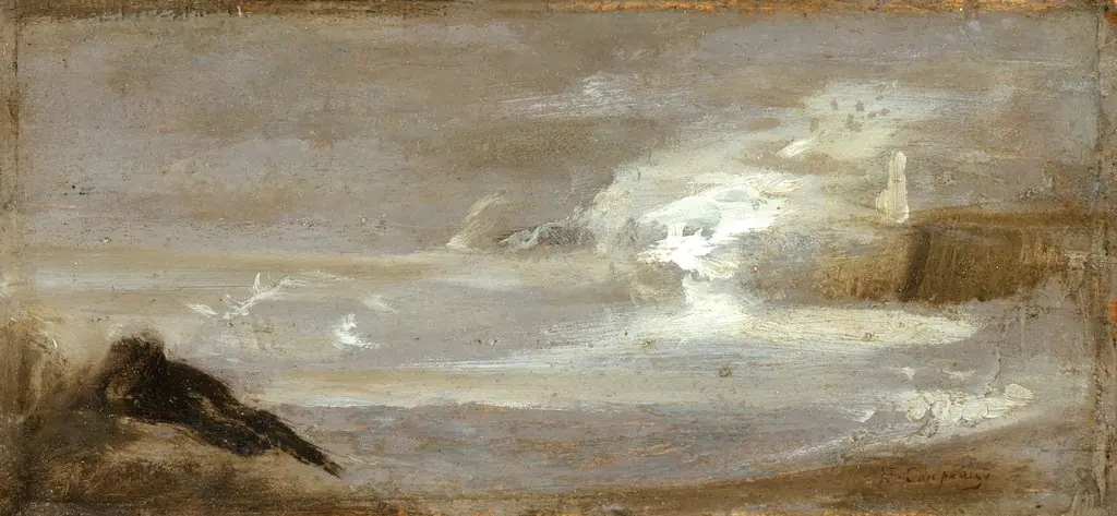 Seascape, by Jean-Baptiste Carpeaux