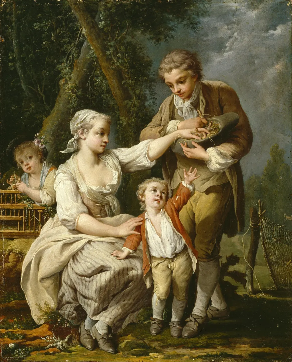 Bird's Nest, by Jean-Baptiste Charpentier the Elder, unspecified, 1792