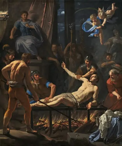 The Martyrdom of Saint Lawrence, by Jean Baptiste de Champaigne