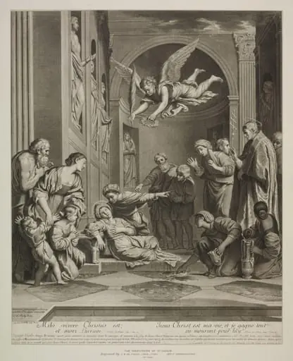 The Martyrdom of St. Cecilia, by Jean-Baptiste de Poilly