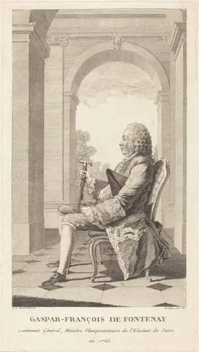 Gaspar-François de Fontenay, by Jean-Baptiste Delafosse