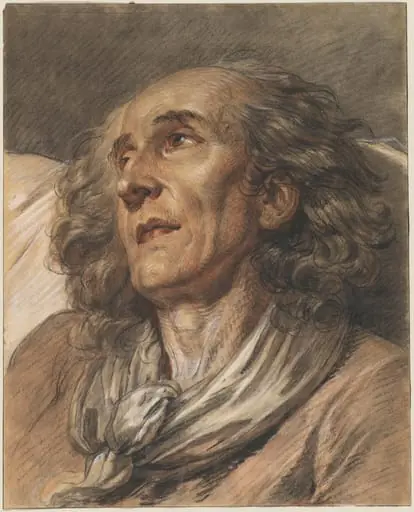 Bust of an Old Man, by Jean-Baptiste Greuze