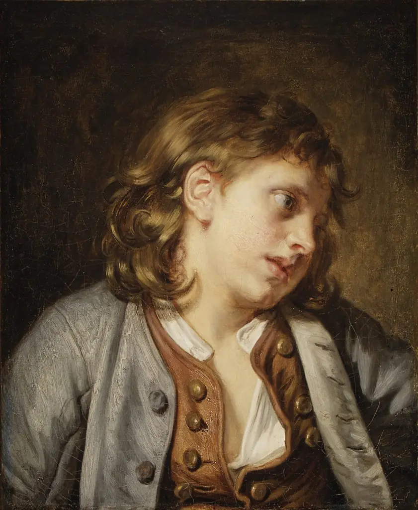 Head of a Young Boy, by Jean-Baptiste Greuze