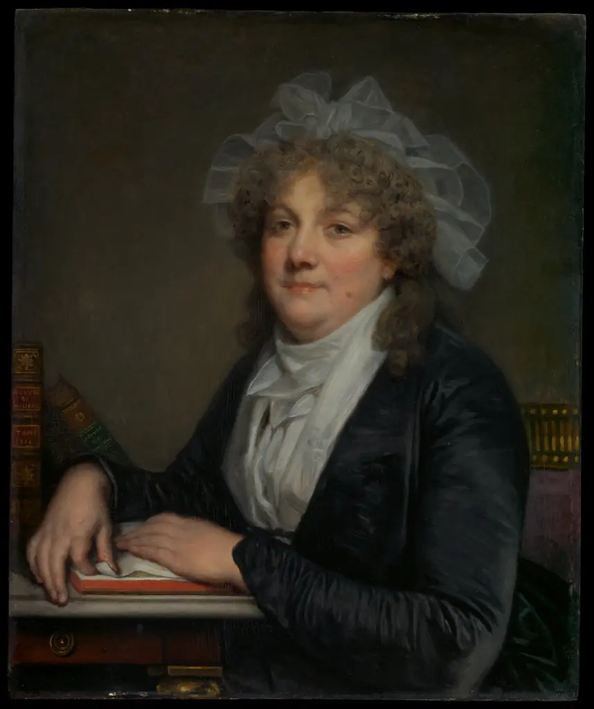 Madame Jean-Baptiste Nicolet (Anne Antoinette Desmoulins, 1743–1817), by Jean-Baptiste Greuze, 1790