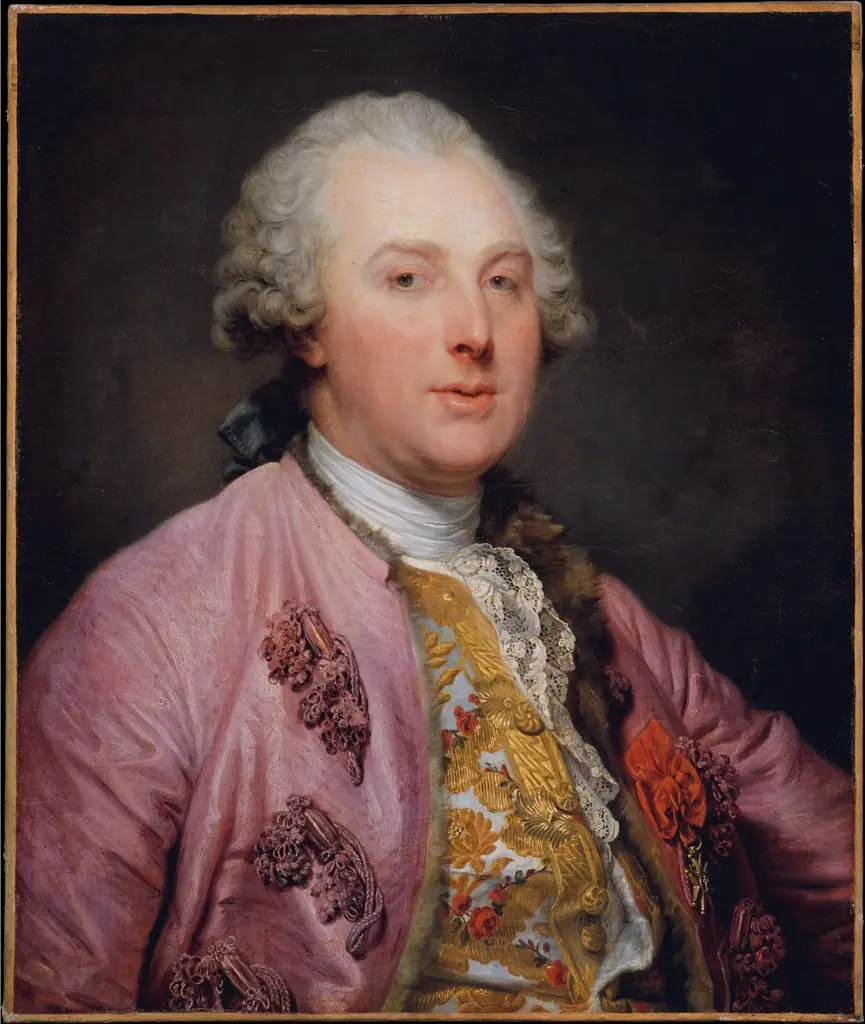 Portrait of Charles Claude de Flahaut de La Billarderie (Comte d'Angiviller), by Jean-Baptiste Greuze