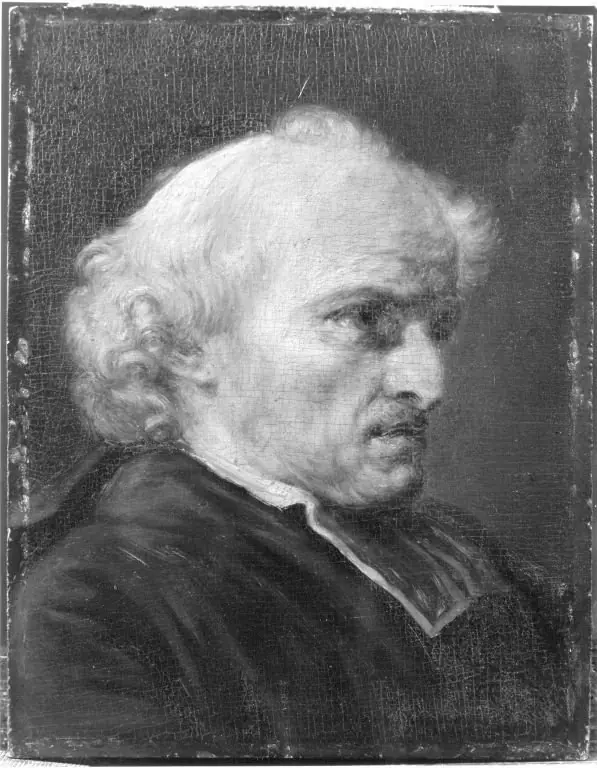 Studie für den Kopf eines Geistlichen, by Jean-Baptiste Greuze