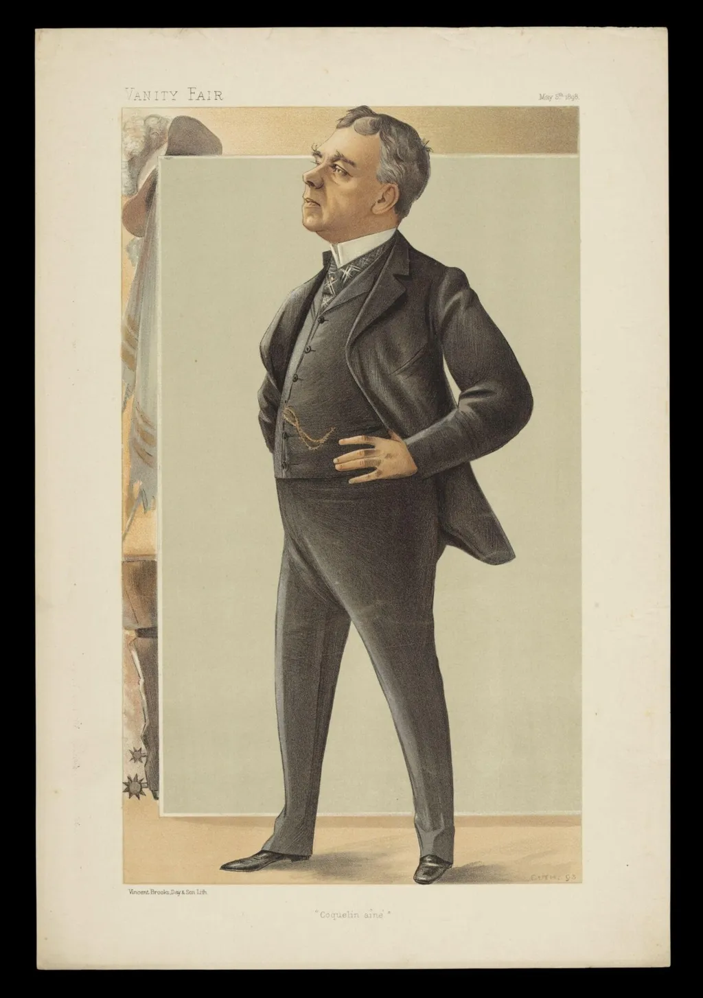 H Beard Print Collection, by Jean Baptiste Guth, 5