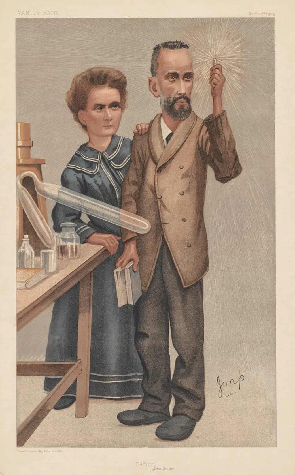 Radium, by Jean Baptiste Guth, 1904