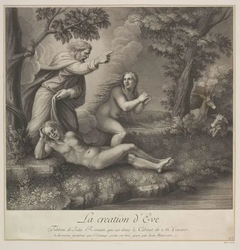 Creation of Eve, by Jean-Baptiste Haussard
