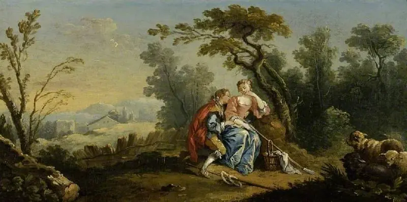 A Pastoral, by Jean-Baptiste Huet
