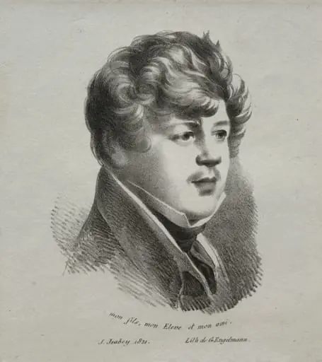 Eugène Isabey, by Jean-Baptiste Isabey