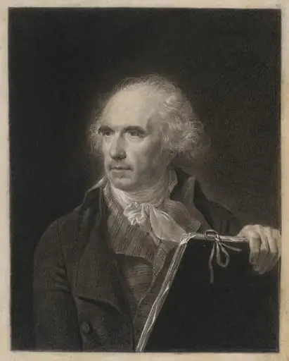 Hubert Robert, by Jean-Baptiste Isabey