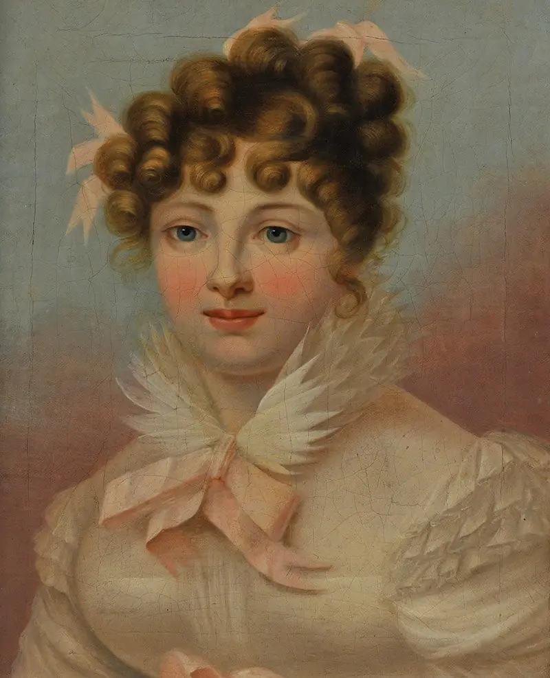 Portrait de Catherine Pavlovna Romanova, by Jean-Baptiste Isabey
