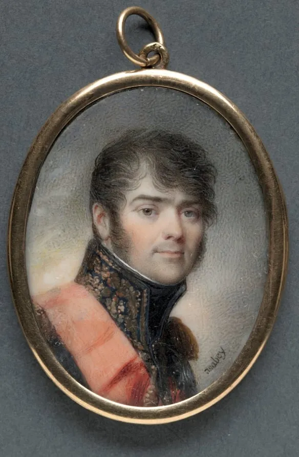 Portrait of Henri Gratien, Comte Bertrand, by Jean-Baptiste Isabey, unspecified, 1808