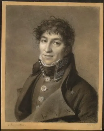 Portrait of a Man, by Jean-Baptiste Jacques Augustin