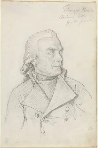Vincenzio Piombi, by Jean-Baptiste Joseph Wicar