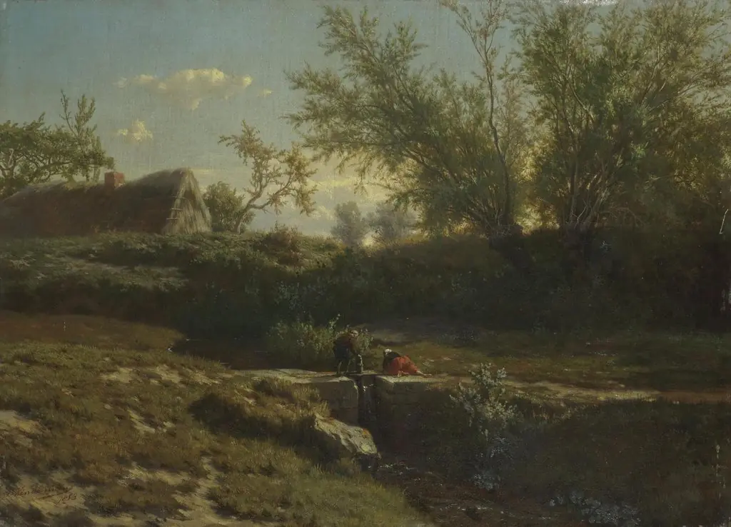 Landscape, by Jean-Baptiste Kindermans