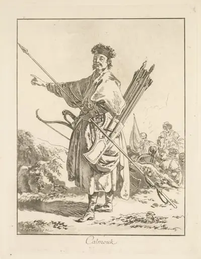 Calmouk, by Jean-Baptiste Le Prince
