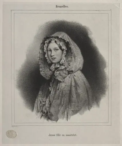 Brussels: Young Girl in a Cape, by Jean Baptiste Madou
