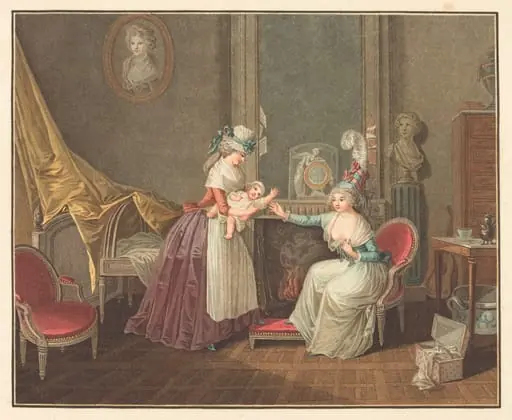 Le dejeuner de Fanfan, by Jean-Baptiste Mallet