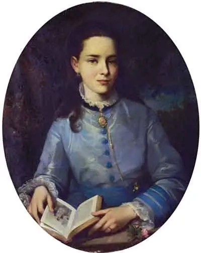 Portrait of Young Princess Z.N. Yusupova, by Jean-Baptiste Marie Fouque